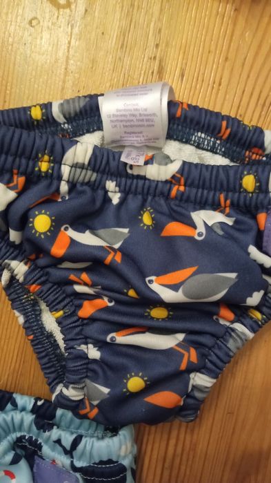 Kapieluszki majtki kąpielowe bambino mio 2 sztuki