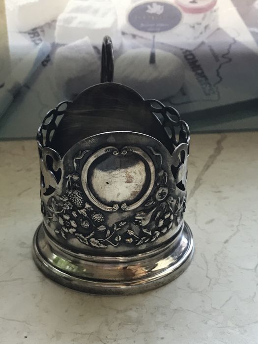 Подстаканники из СССР.Мельхиор.