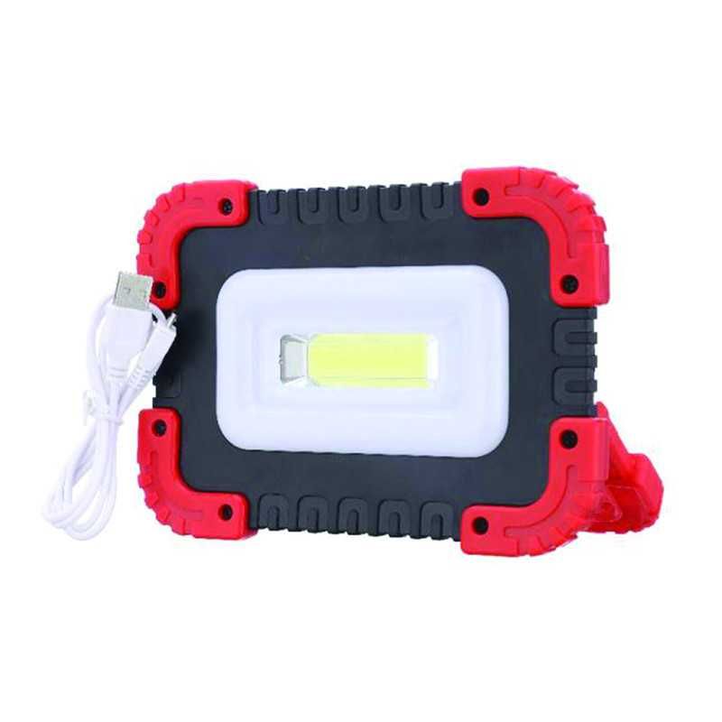 Akumulatorowy Halogen LED 10W + Power Bank