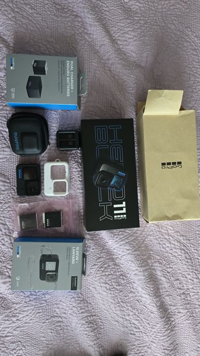 Kamera sportowa gopro hero black 11 plus szelki gopro