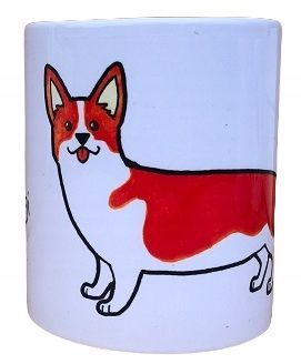 Kubek Z Nadrukiem Rasy Psów Corgi + kartonik