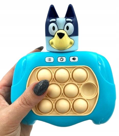 Gra Pop It Popit Zręcznościowa Antystresowa Elektroniczna Bluey Bingo