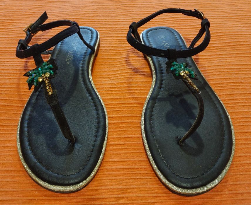 Sandálias Rasas, T38