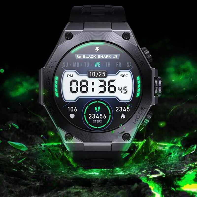 Xiaomi Black shark s1 pro, black/blue Смарт-годинник, original, нові в