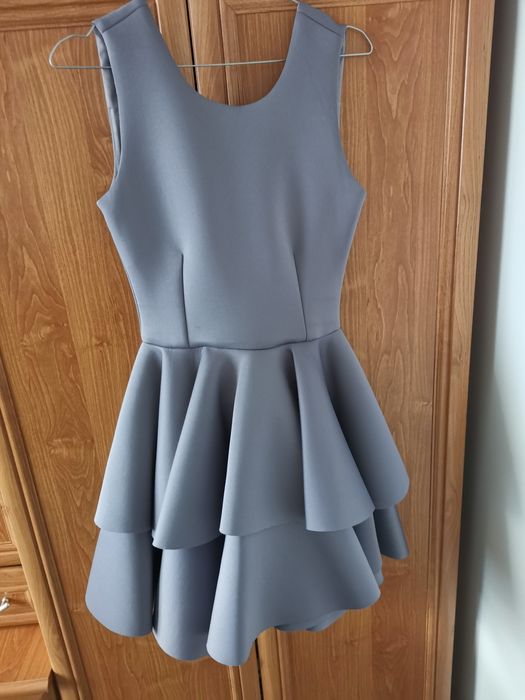 Szara sukienka roz 36