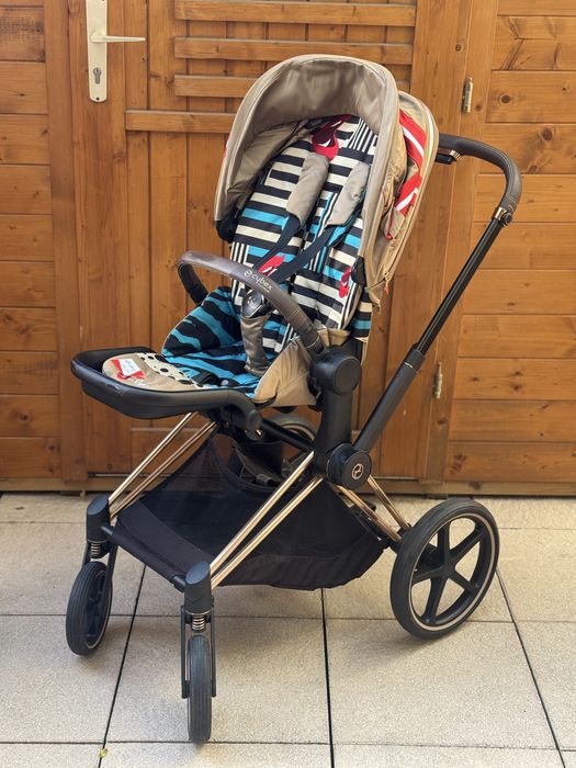 Wózek Cybex Priam 4.0 Karolina Kurkova rose gold