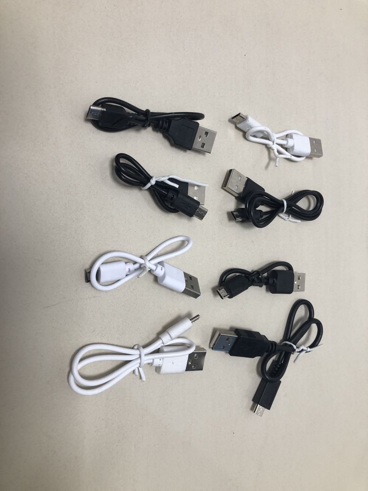 Kable USB micro i mini A oraz kable telefoniczne