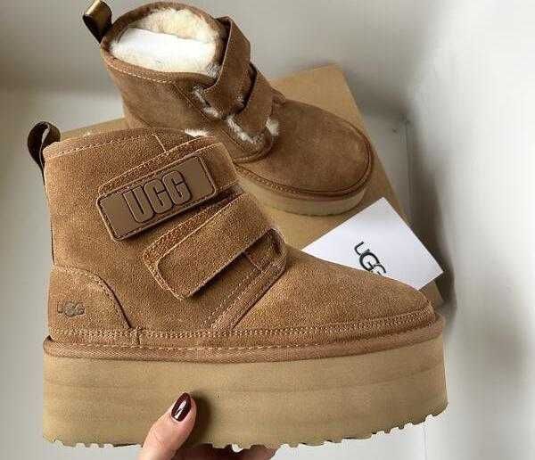 Угги/Угг/Уггі/UGG Australia Platform Chestnut/100%Овчина/Останній 40