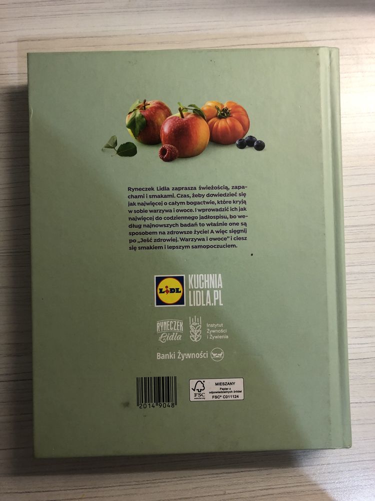 Książka z przepisami LIDL