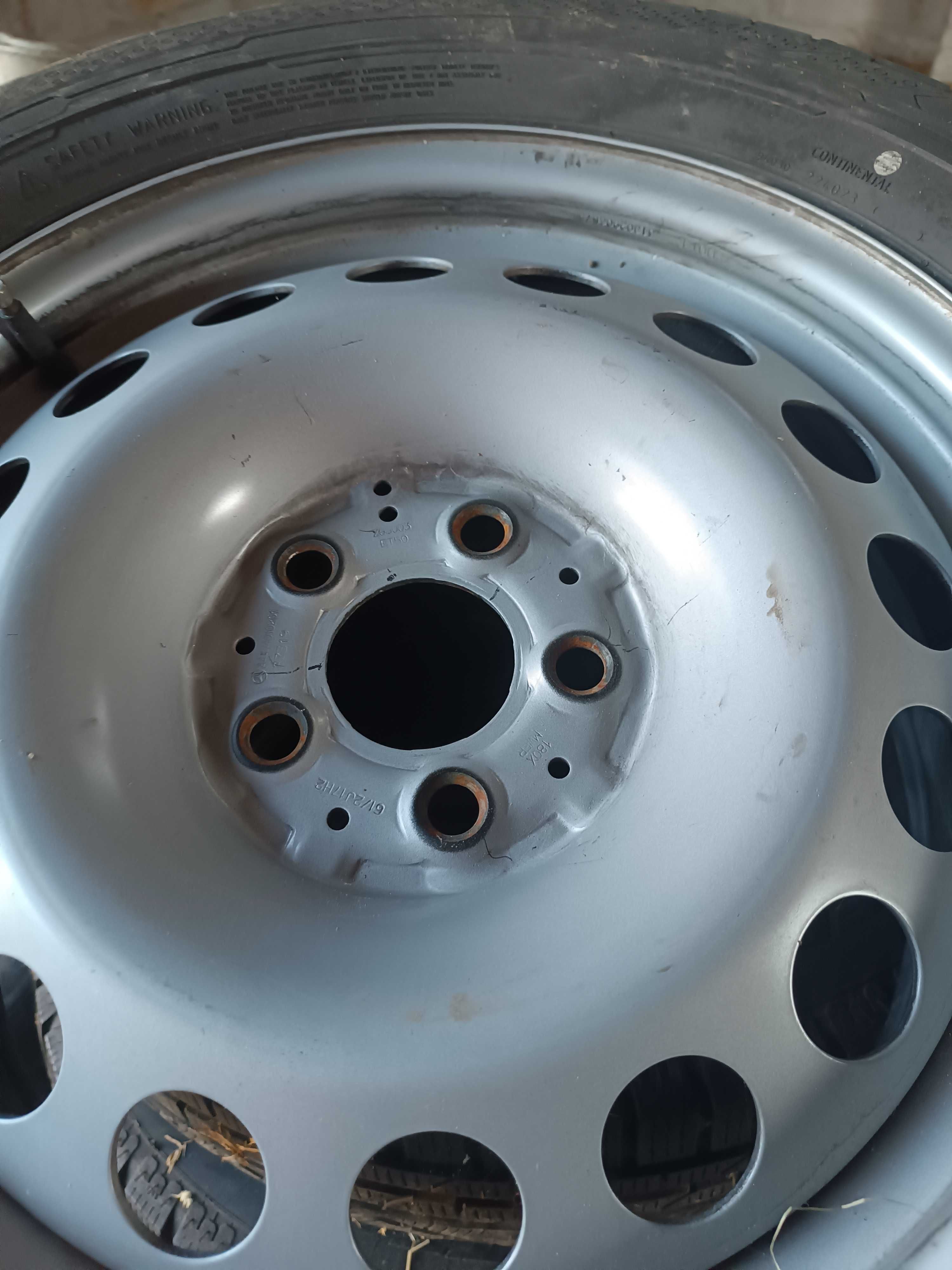 Felgi stalowe bus  5×112 r17 jak nowe opony letnie i zimowe