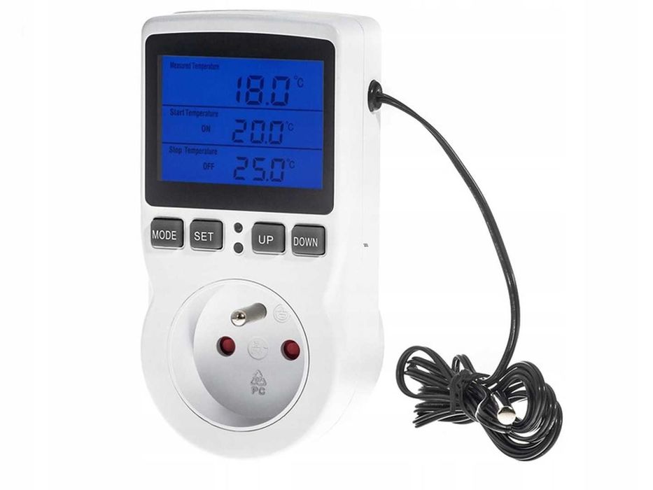 Termostat regulator temperatury 230v LCD