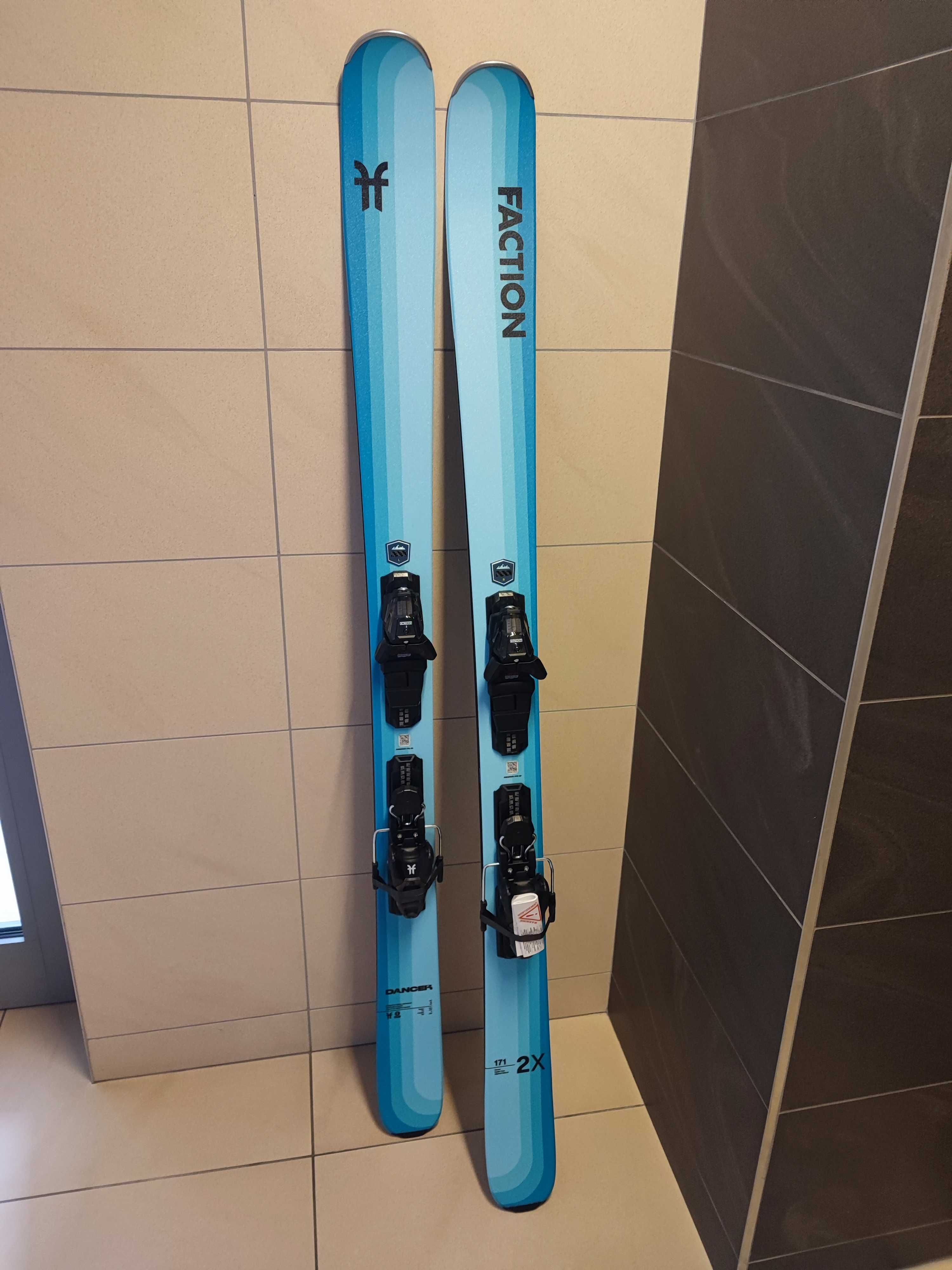 Narty Faction Dancer 2x 171 - all-mountain freeride NOWE okazja