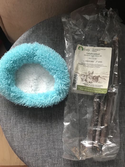 Malutkie legowisko dla chomika, myszki