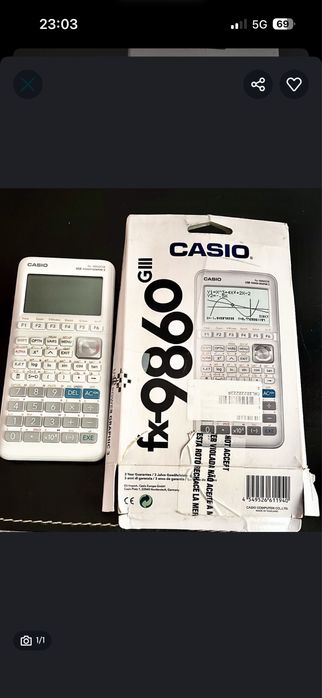 Calculadora Gráfica CASIO