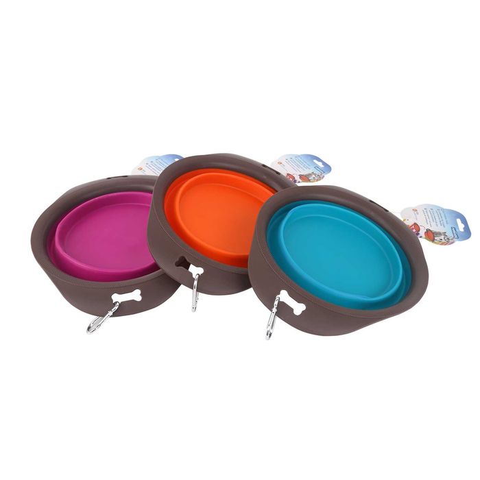 NOVA - Tigela Retráctil de Viagem em Silicone