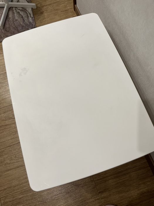 Дитячий стіл для дому і вулиці Ikea Mammut білий