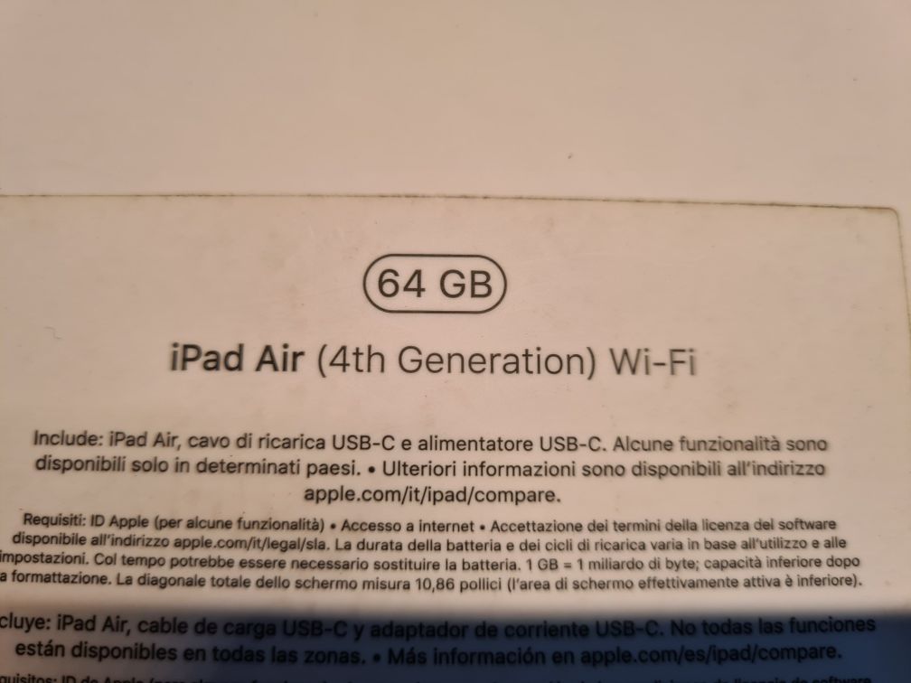 iPad Air 4a geração 10" (2021)