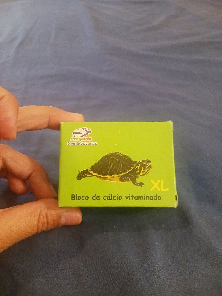 2 Blocos de cálcio tartaruga NOVO