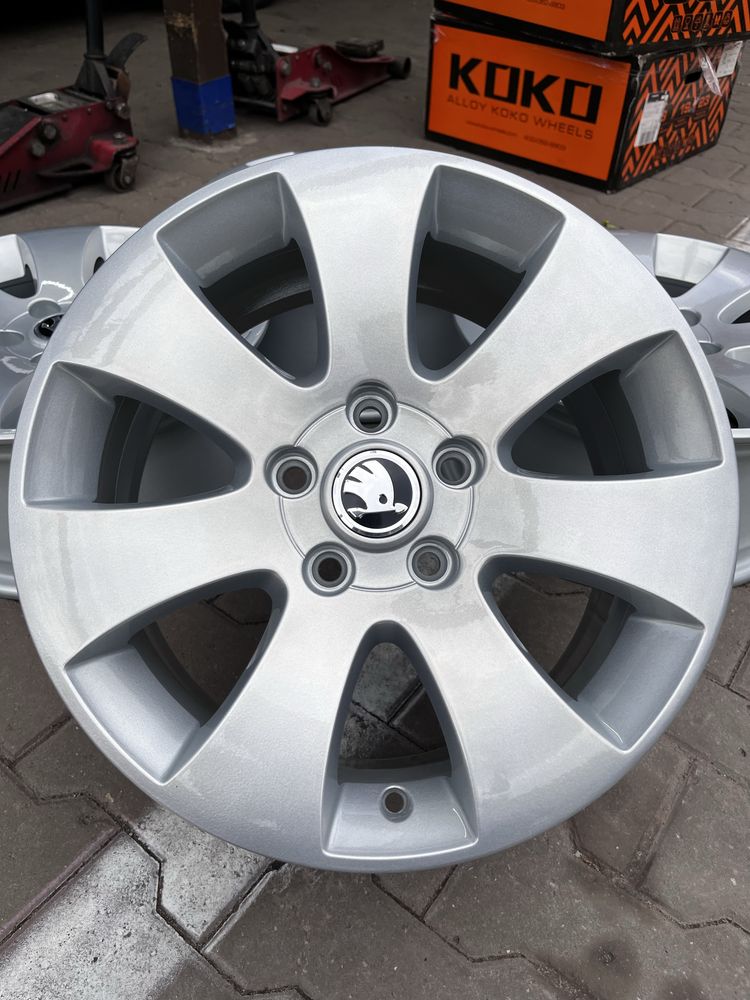 R16 5/112 j7 et45 dia57.1 Skoda Шкода Superb супер б Оригінал, як нові