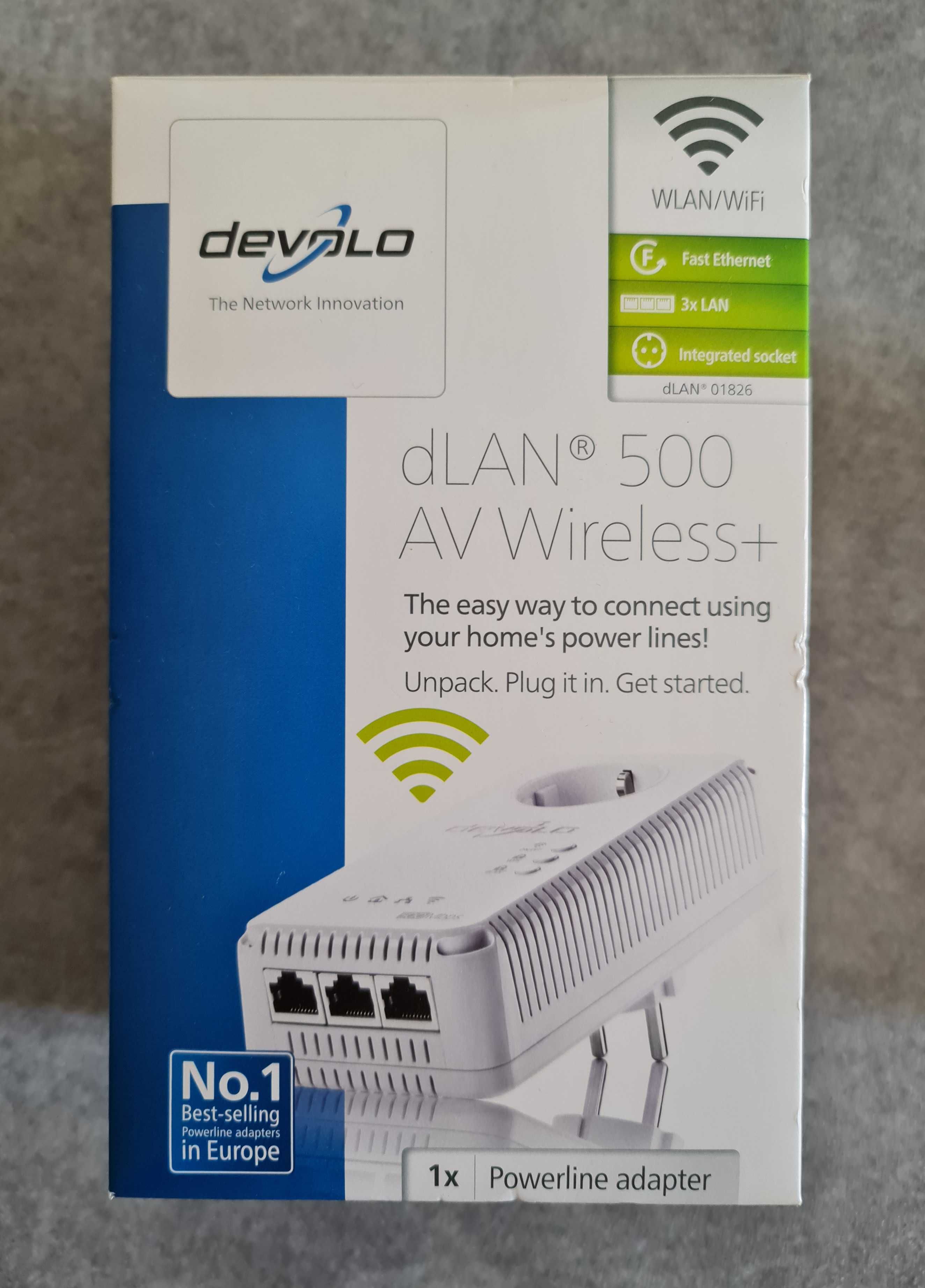Devolo dLAN 500 AV Wireless+ (2 unidades, como novos)
