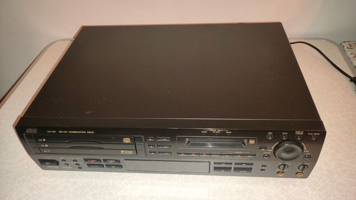 Odtwarzacz CD MD JVC XU301