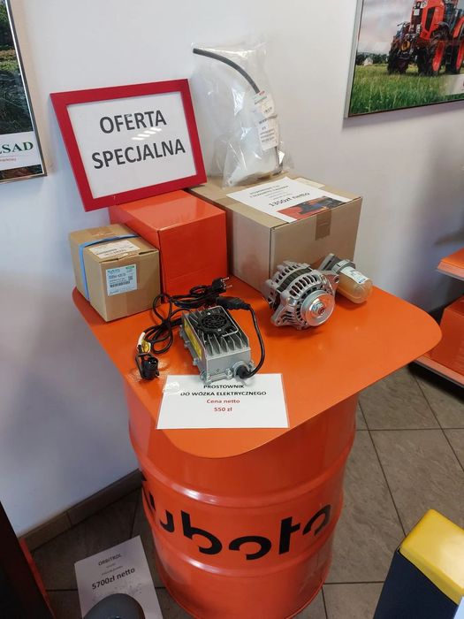 Prostownik do wózka elektrycznego 8A