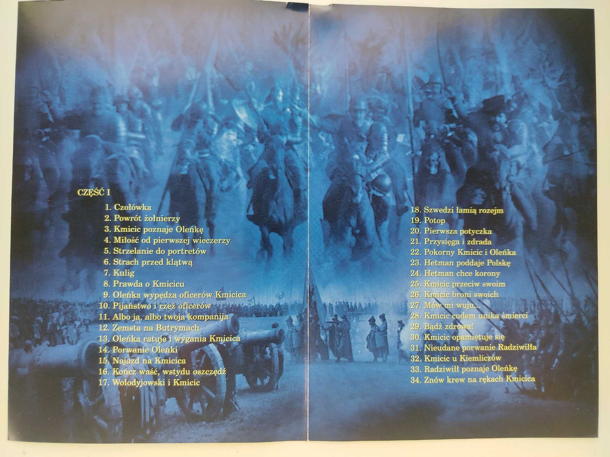 Potop I Jerzy Hoffman TVP Olbrychski Łomnicki Hańcza Braunek DVD