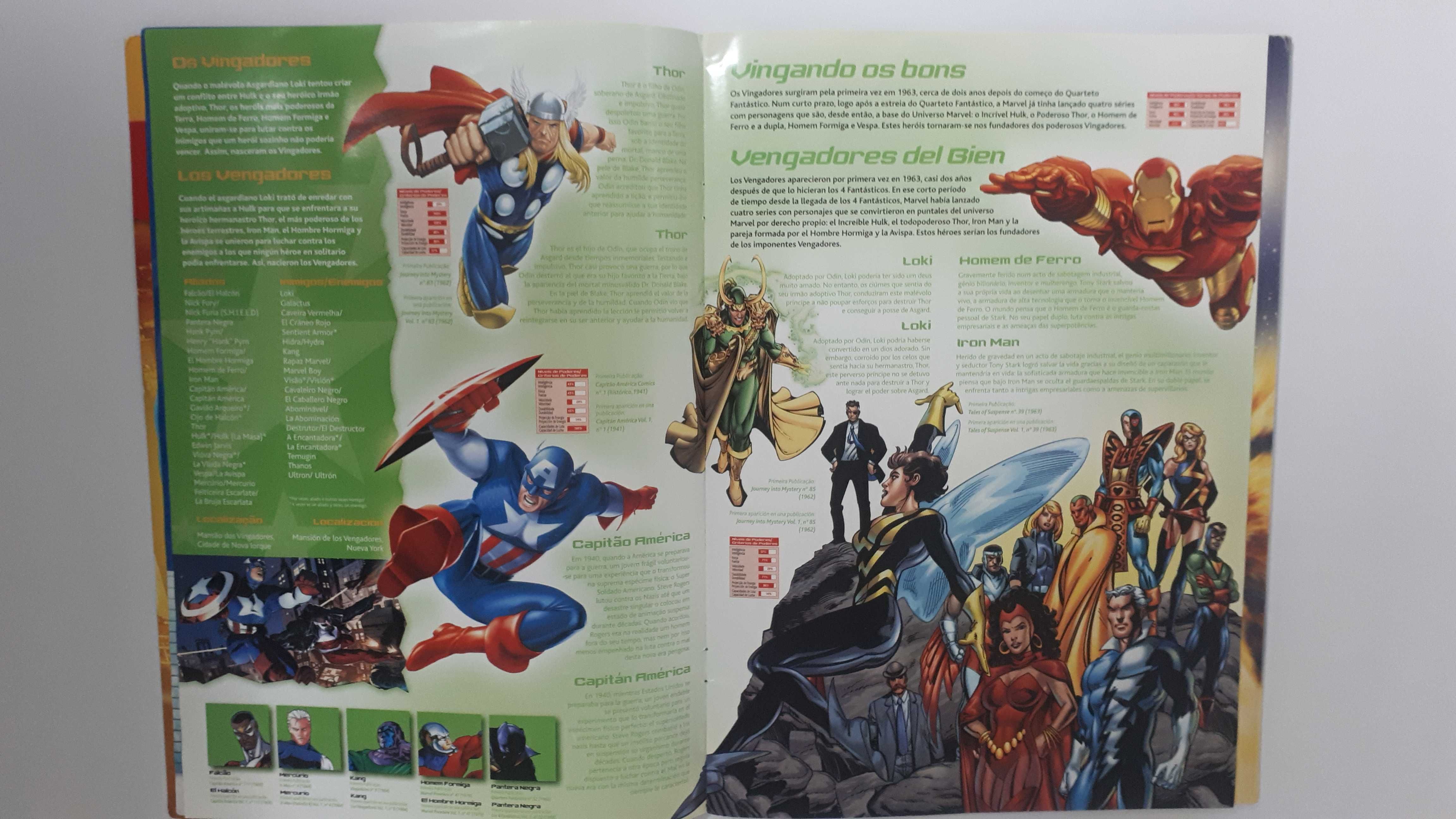 Colecção da Marvel Heroes Axtion Flix - Completa