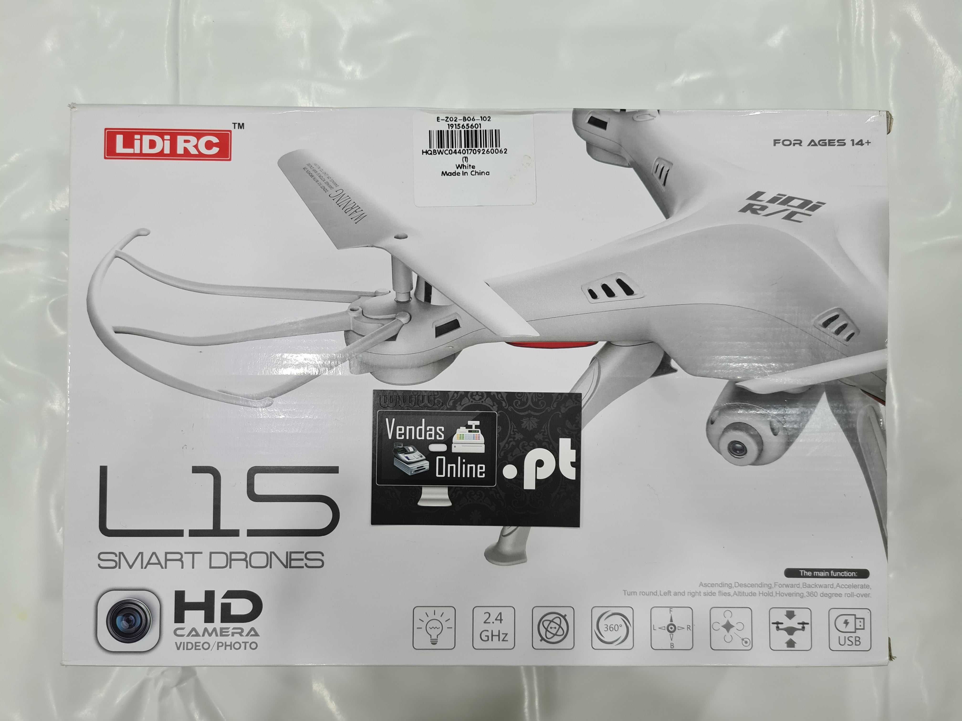 Drone LiDi RC L15 com Camera HD e WIFI