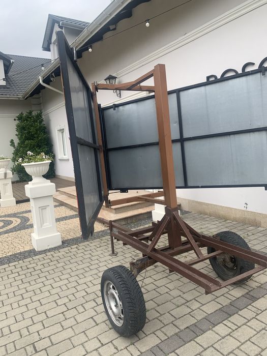 Reklama mobilna przyczepka banery bilbord