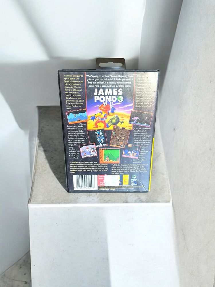 Sega Mega Drive James Pond 3 Game