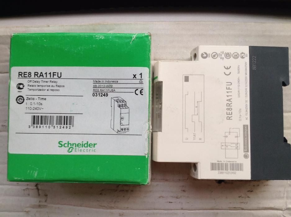 Реле времени Schneider Electric RE8 RA11FU (NEW!)