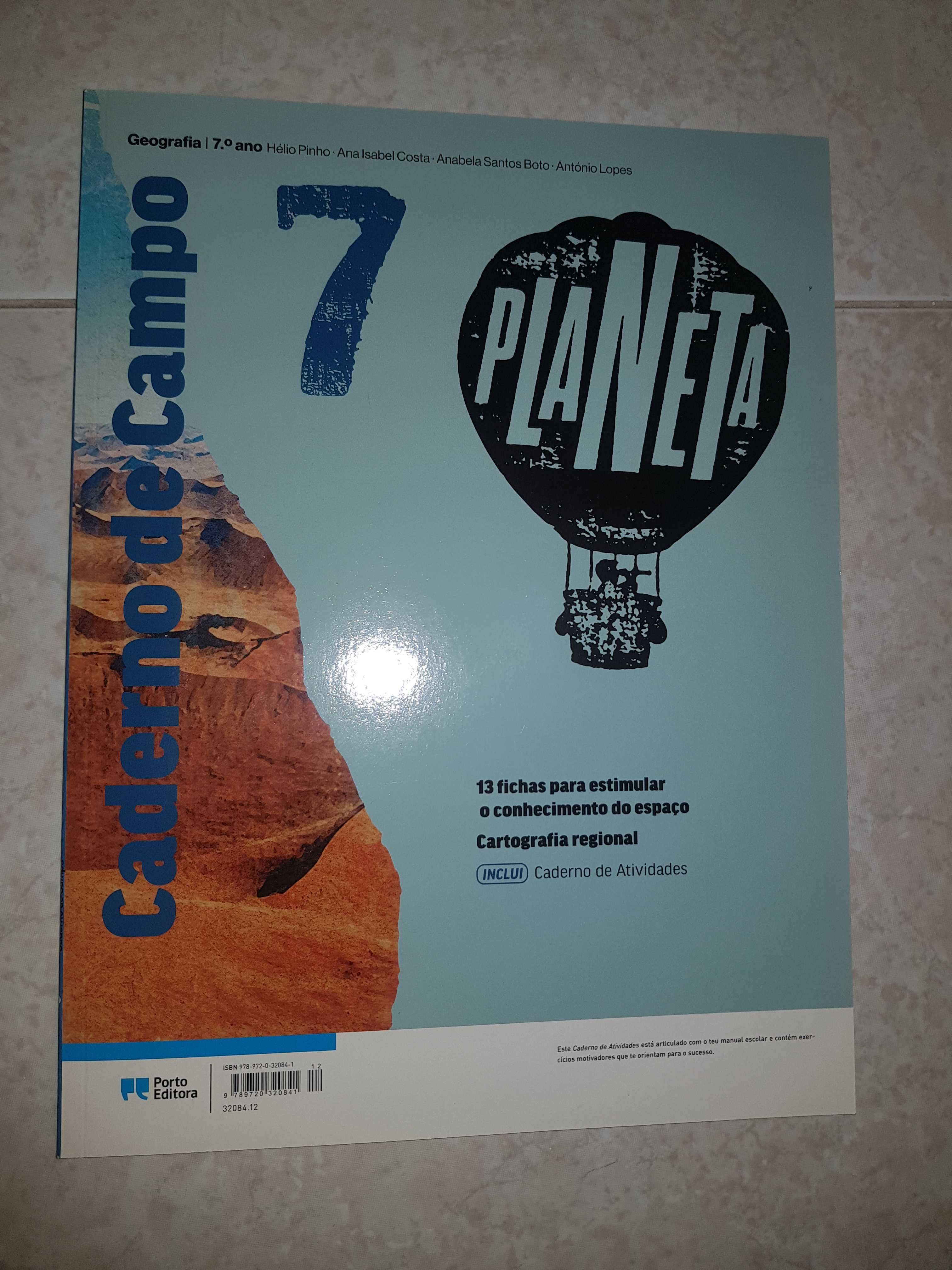 Caderno de atividades Geografia 7 ano
