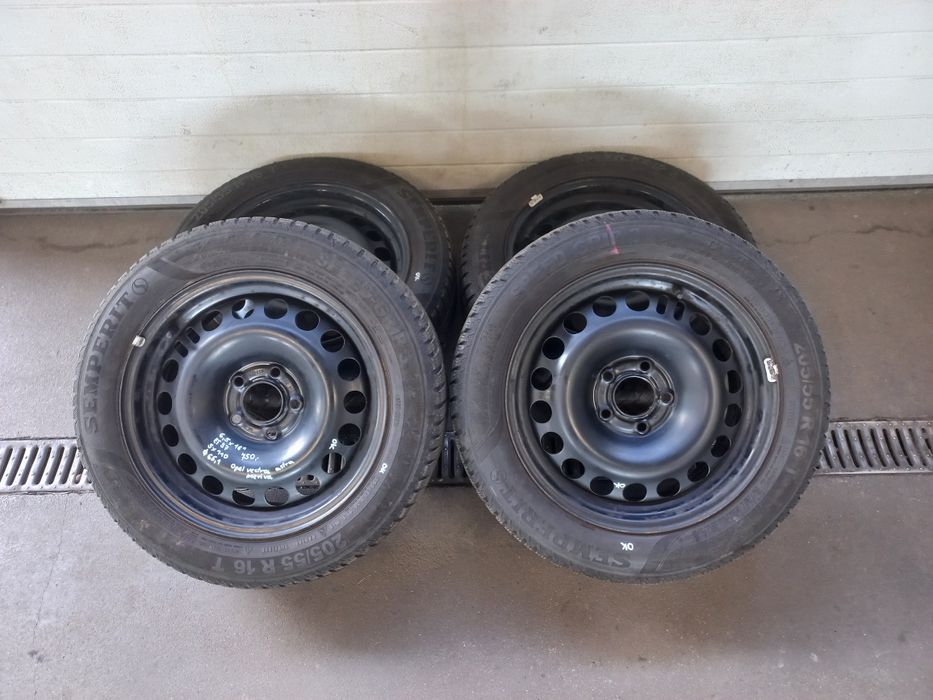 Koła zimowe 16" 5x110 do Opel Vectra, Meriva, Astra