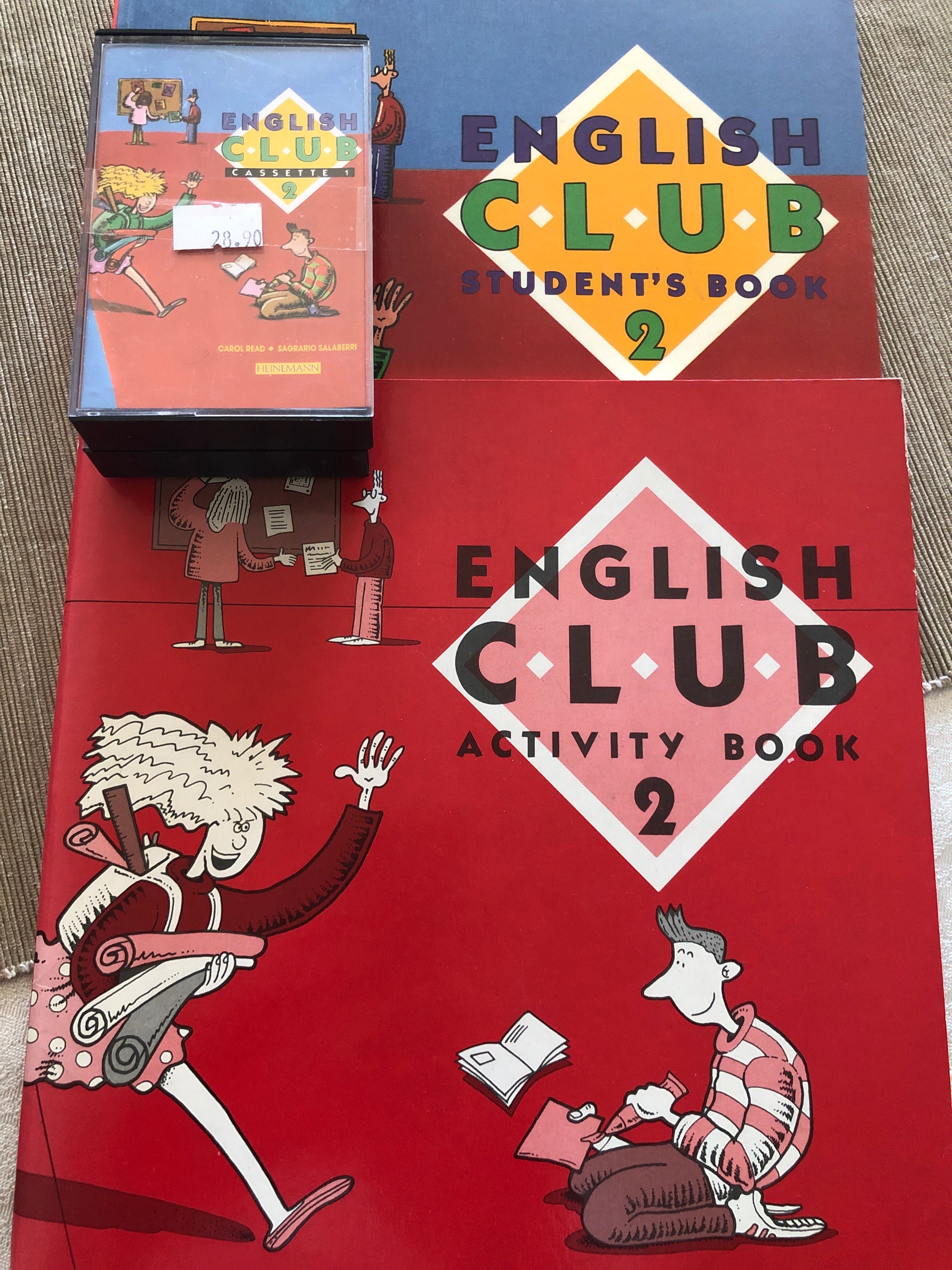 English Club 2 SB, Activity Book + kasety gratis