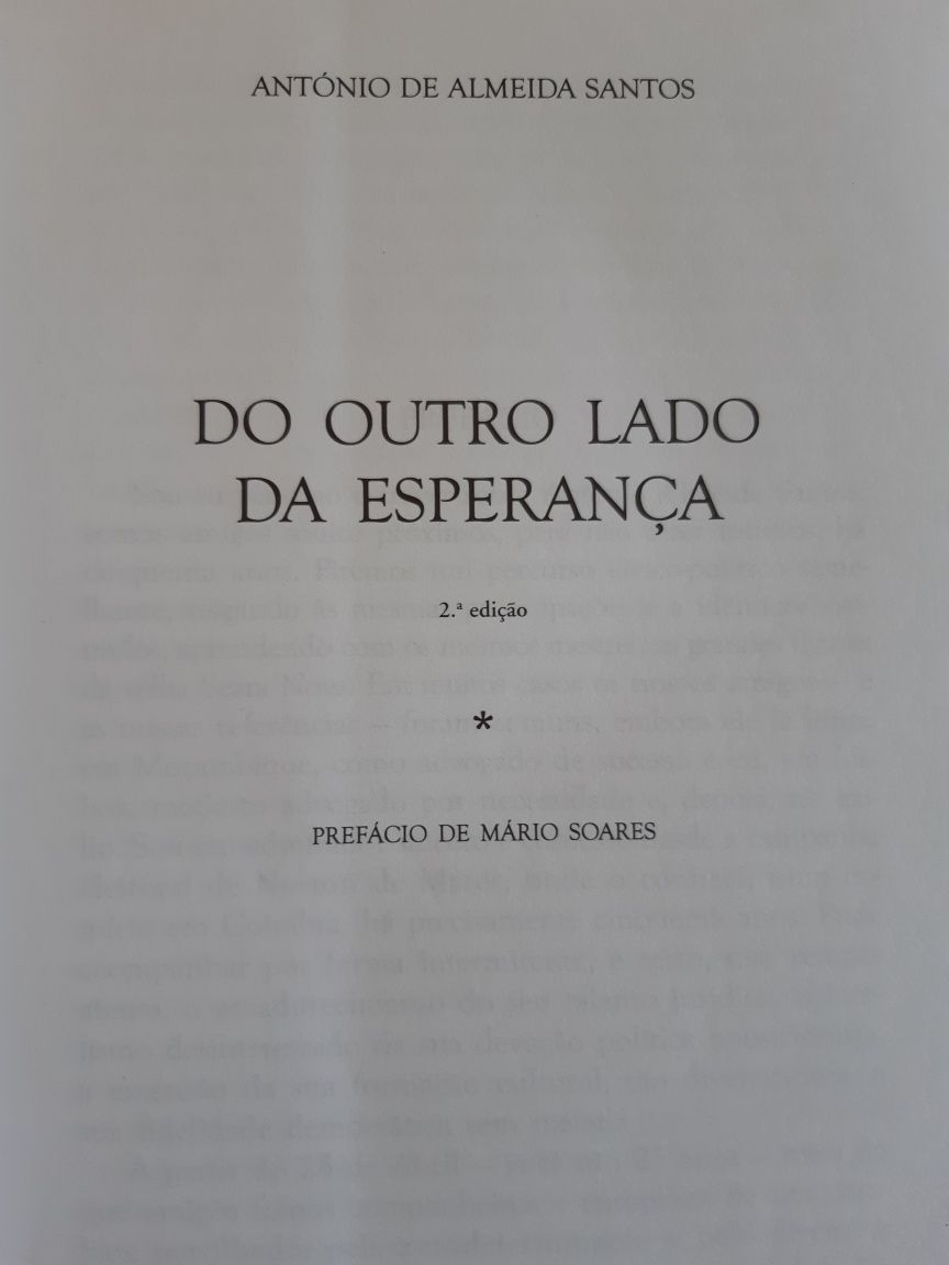Livro de Antonio de Almeida Santos