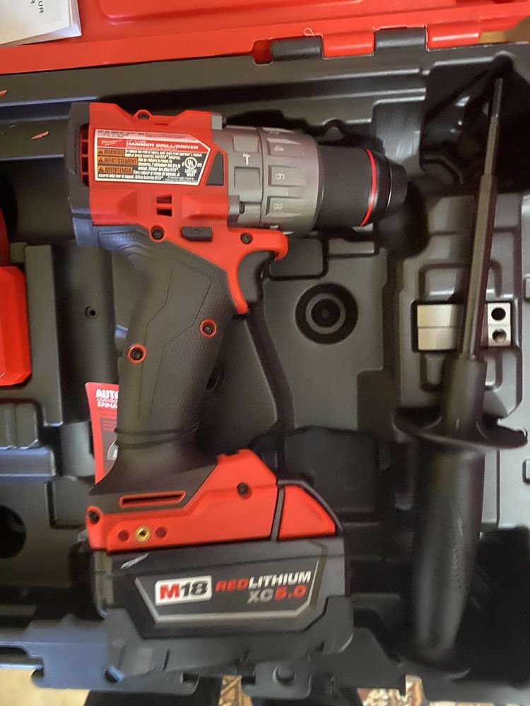 Milwaukee m18 fpd3 fid3 2 x 5ah  4 generacja zestaw nowy