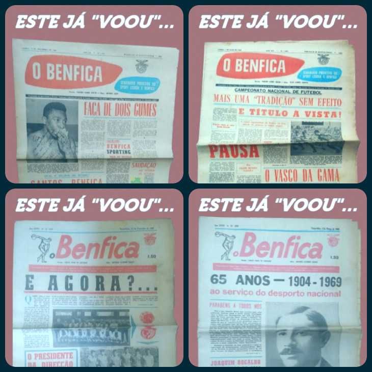 Jornais O Benfica de 1942 a 1994 - Tenha o JORNAL DO BENFICA do dia em