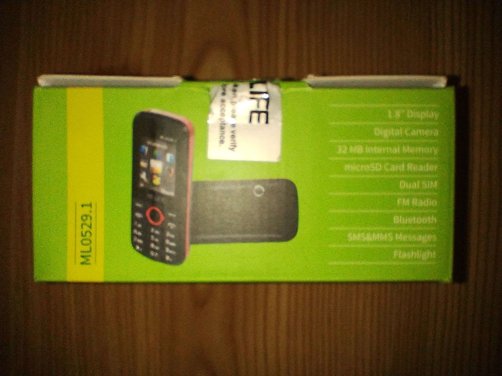 Telefon M-LIFE Dual SIM ML0529.1 MMS Radio Latarka