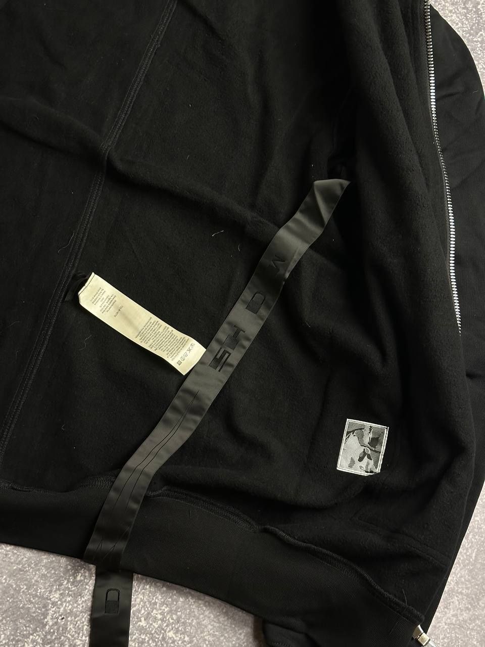 RICK OWENS gimp zip up hoodie opium archive худи зипка зип худі зіп Л
