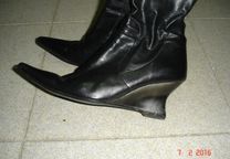 botas senhora nº 36 pretas