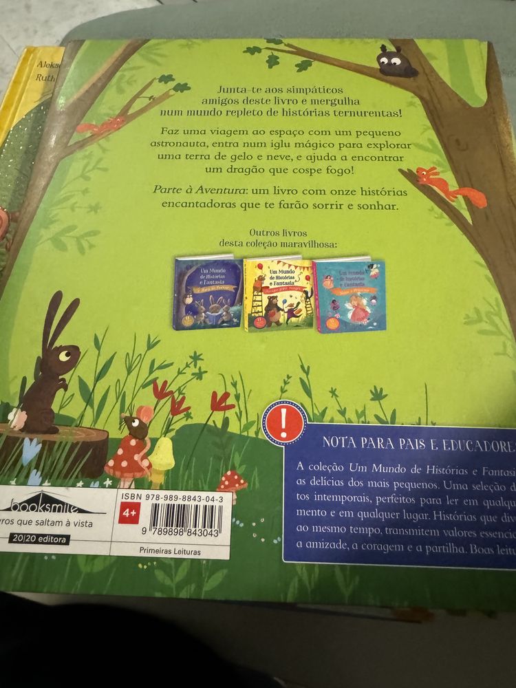 Livro criança “um mundo de historias e fantasias”