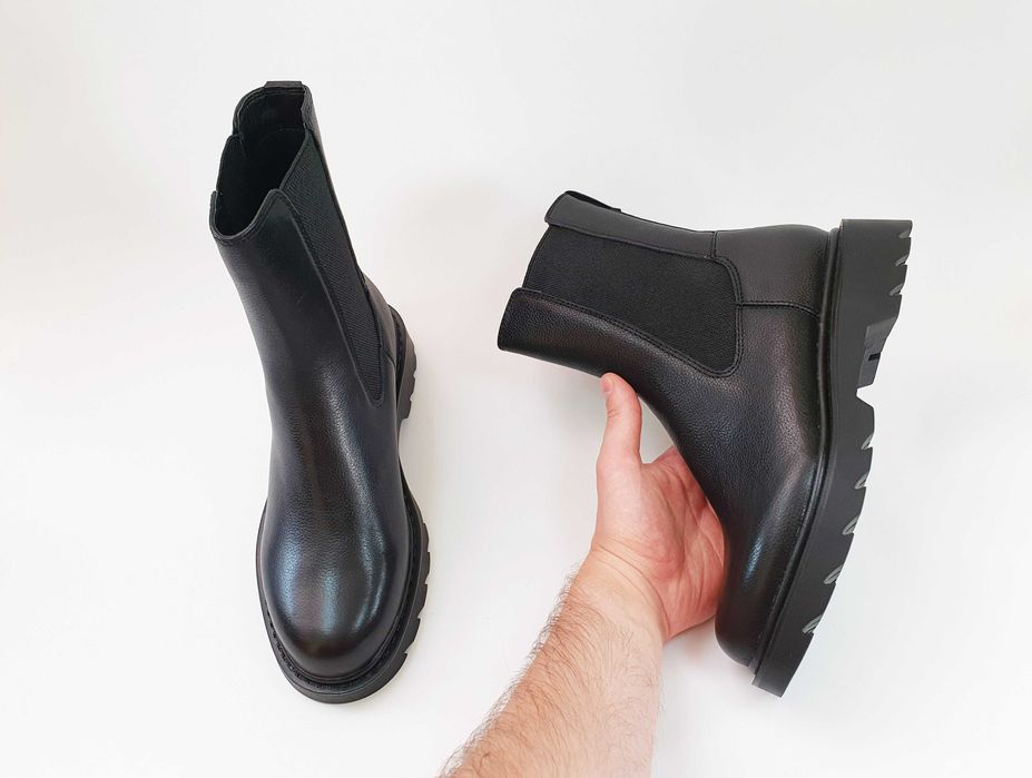 Жіночі черевики челсі Tamaris 39 25 см 8.5 US чорні