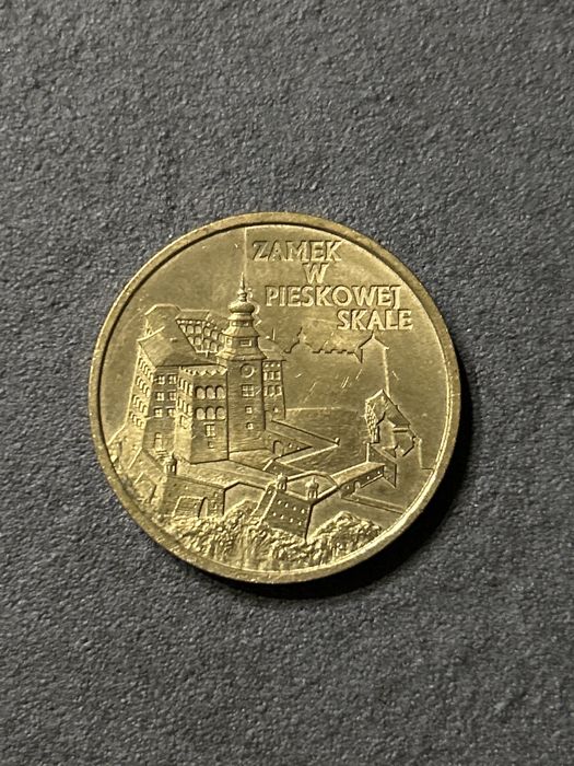 2 zł z 1997 roku - Zamek w Pieskowej Skale