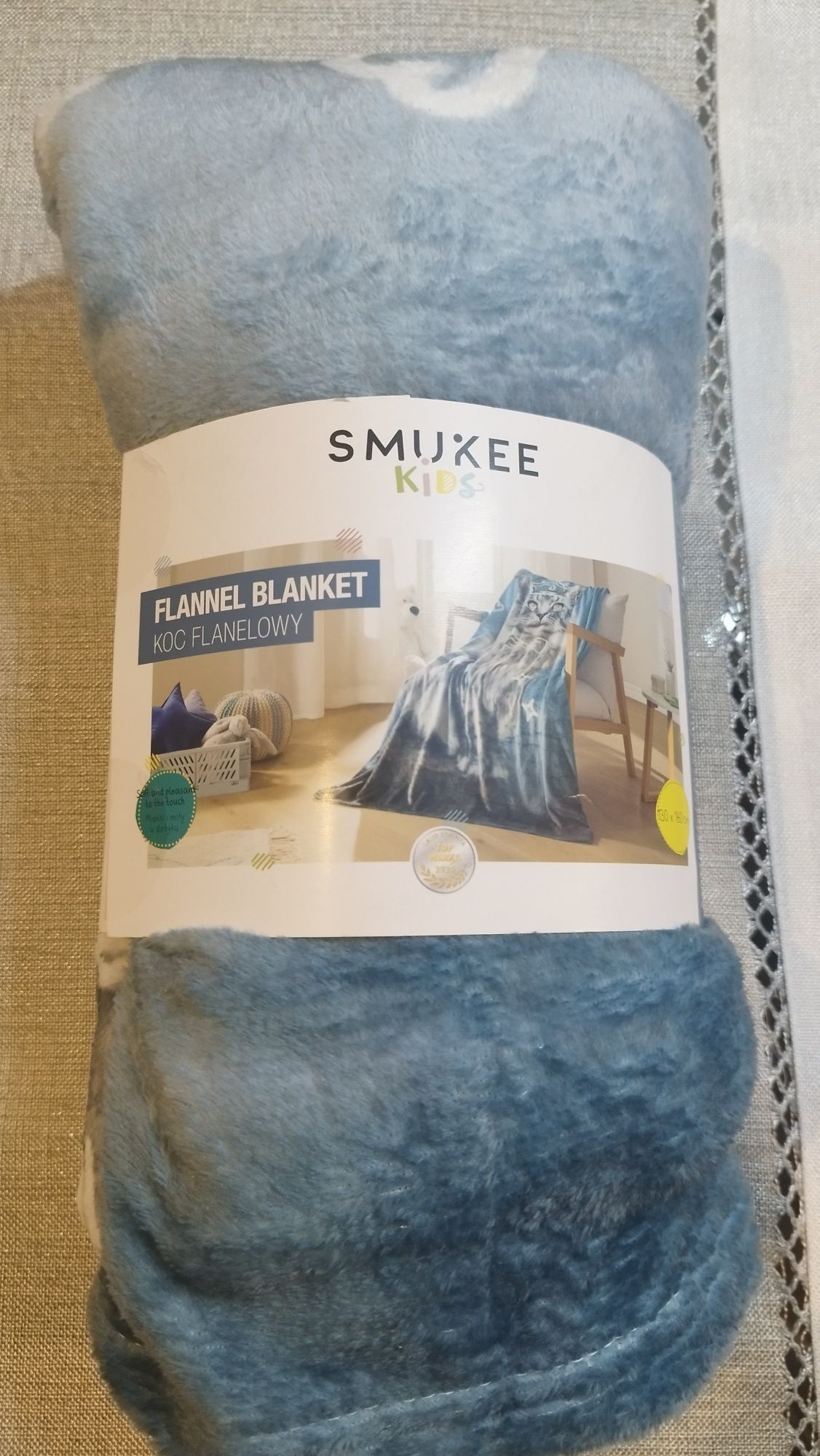 Koc flanelowy Smukee