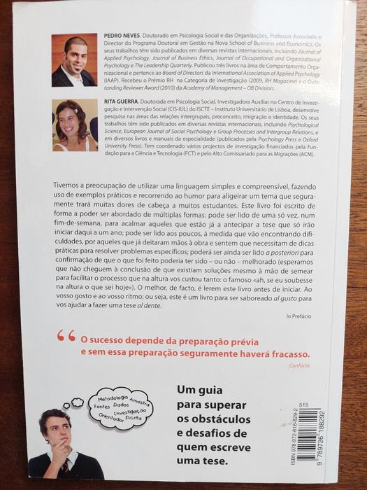 Livro "Teses em Ciências Sociais. Dicas muito práticas"