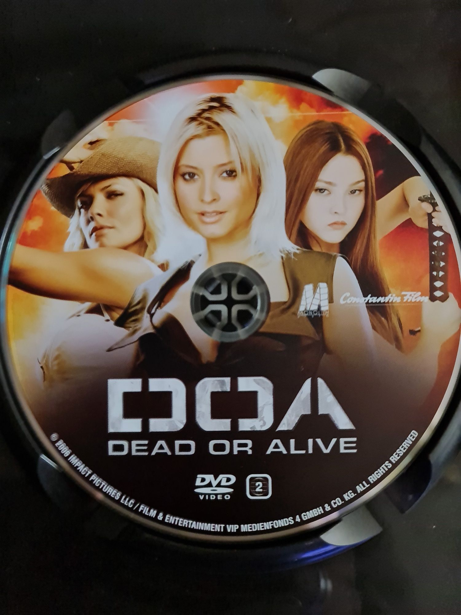 DOA Dead or alive film DVD