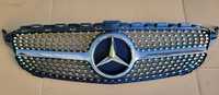 Atrapa Grill Diamond silver Mercedes C W205 14-