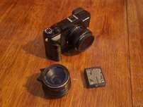 Panasonic Lumix GX80 + 12-32 + 25mm 1.8 + Grip + 2 baterie + torba
