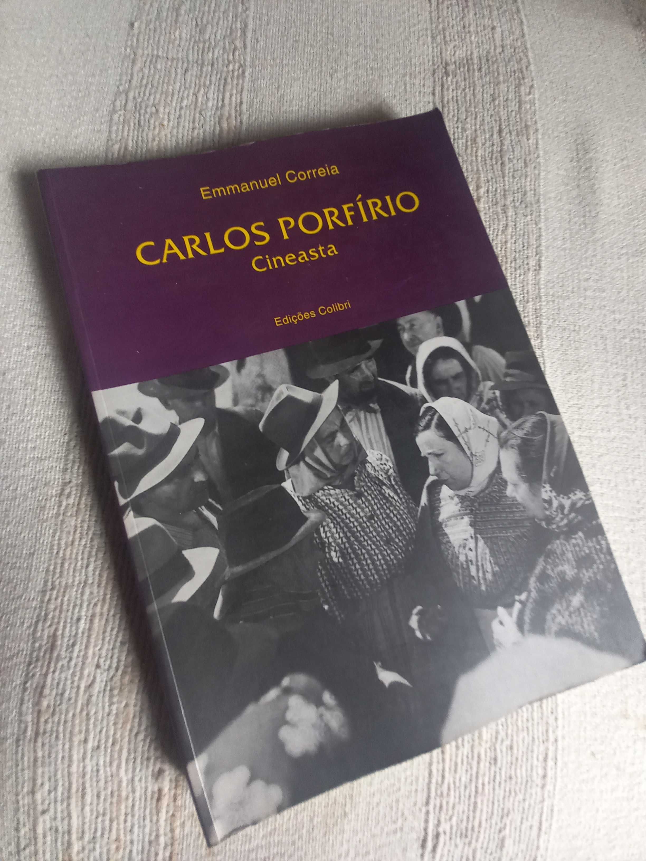Livro sobre Carlos Porfírio cineasta escritor pintor natural de Faro